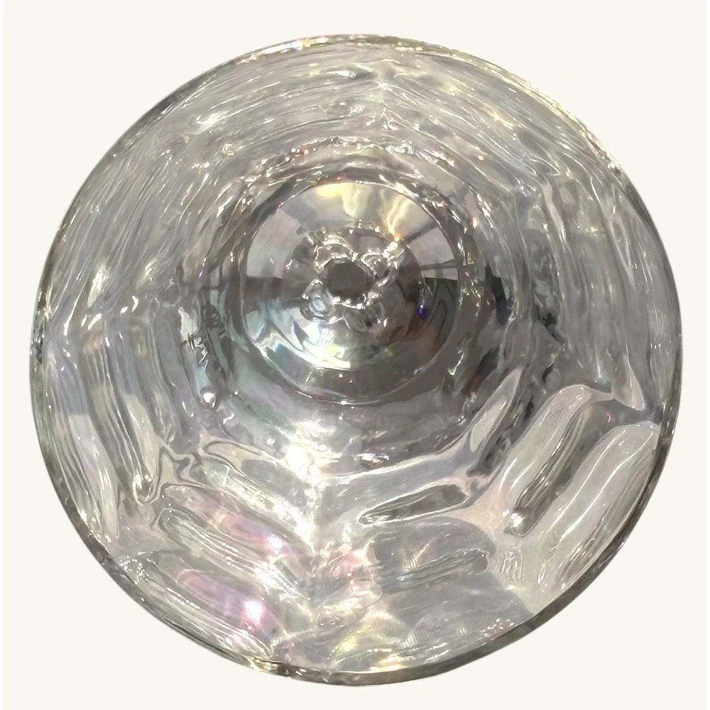 Vintage Fostoria Shell Pearl Iridescent Juice Glass 5